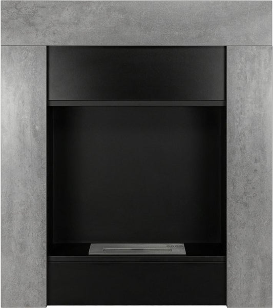 Biokamin med portal Concrete Loft