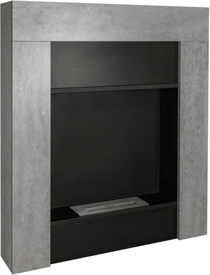 Biokamin med portal Concrete Loft