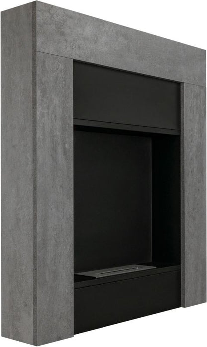 Biokamin med portal Concrete Loft